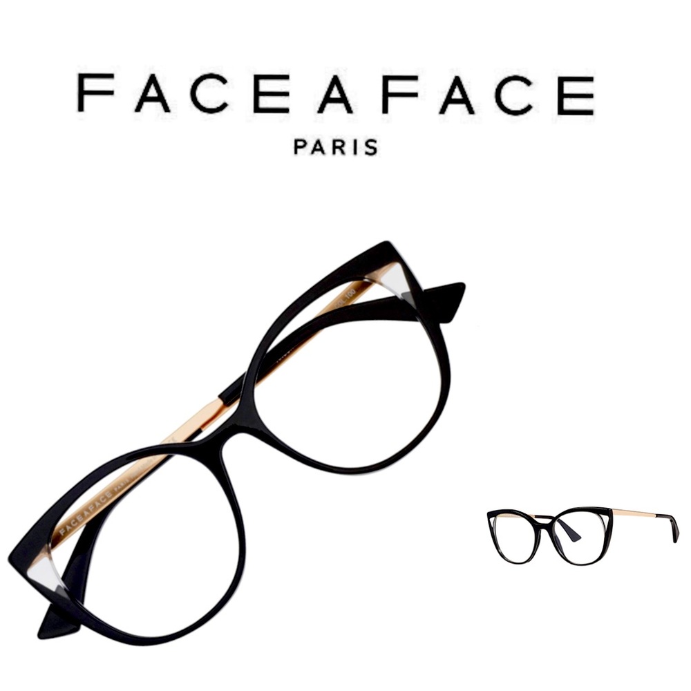 Face a face eyeglasses